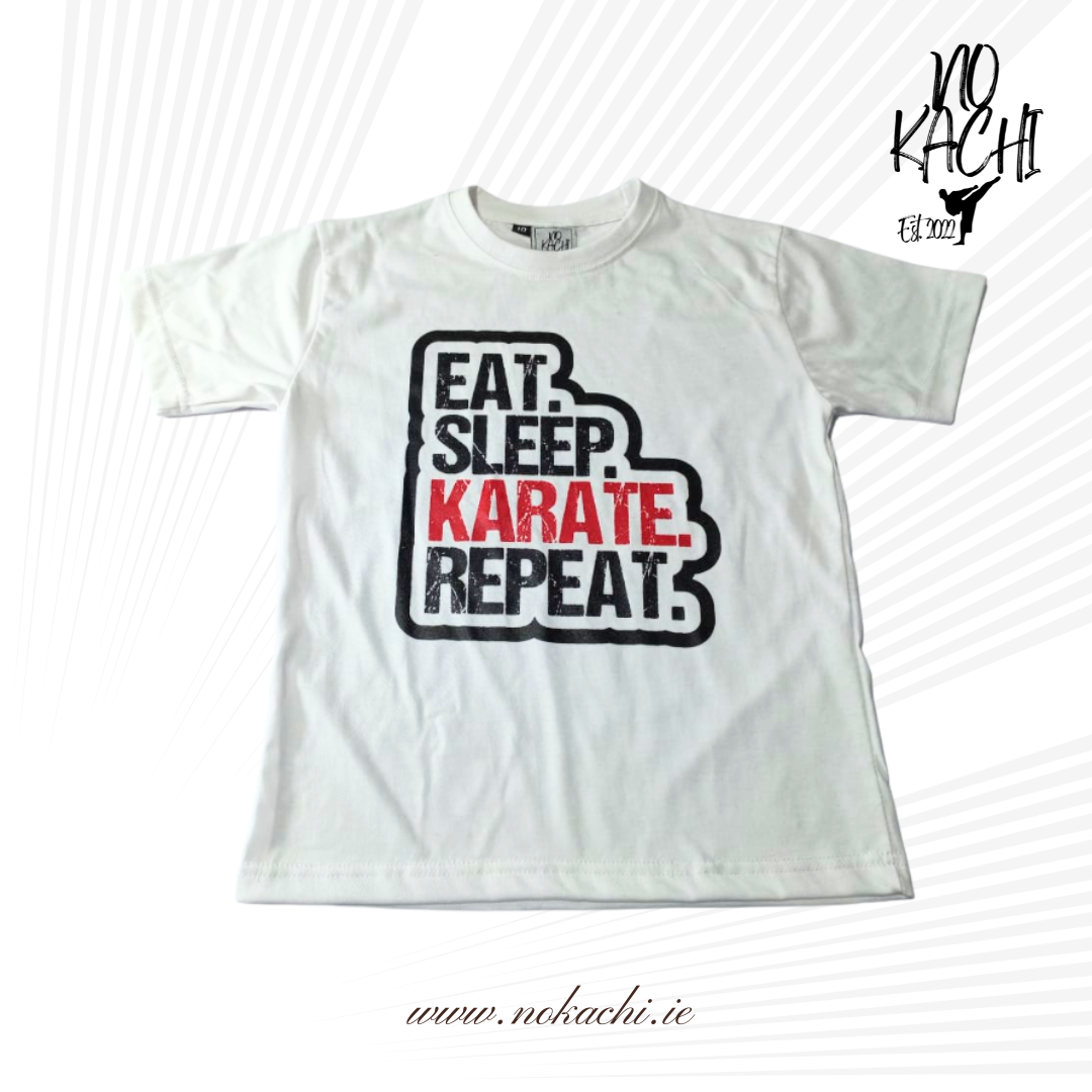 Essen, Schlafen, Karate, Wiederholen T-Shirt