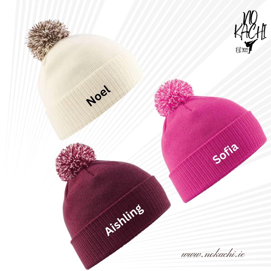Beanie Hat - Custom Embroidery (Name / Initials)
