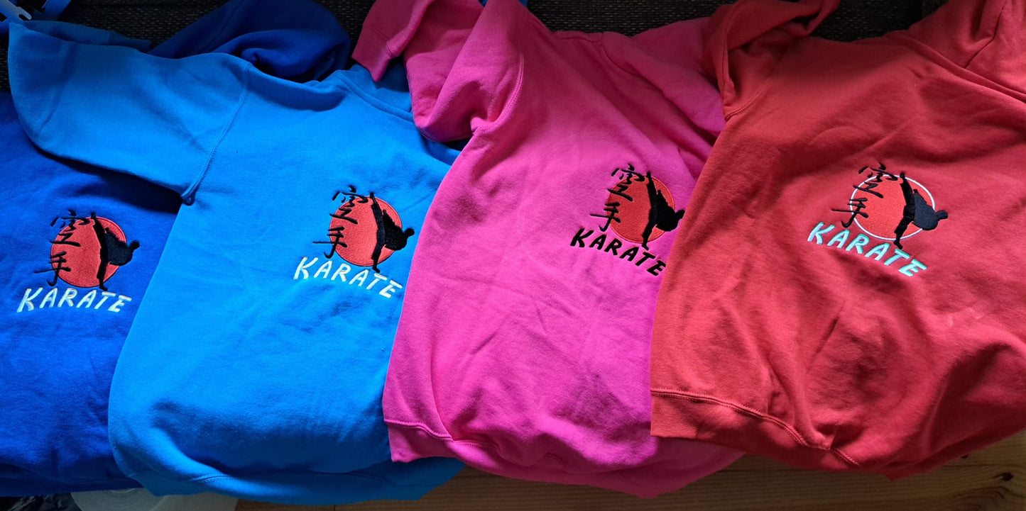 Full Zip Karate Hoodies