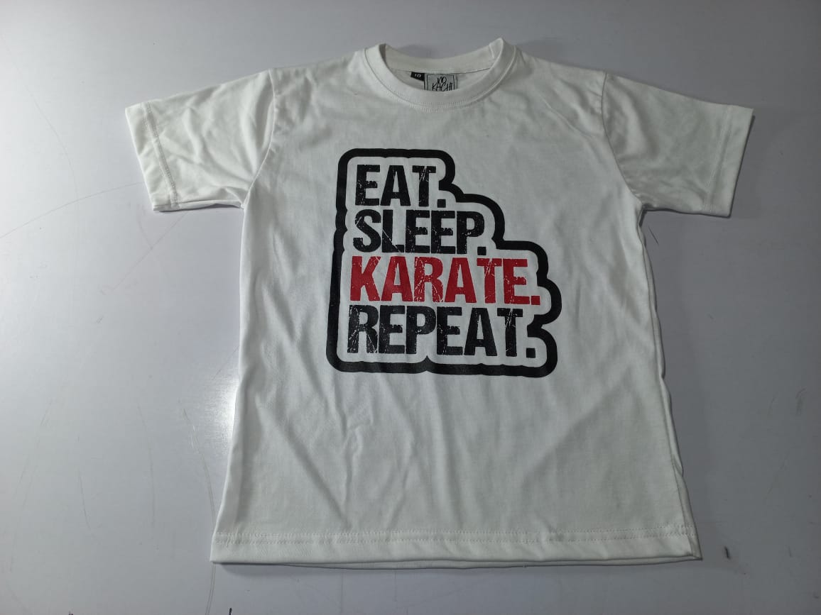 Eat, Sleep, Karate, Repeat T-Shirt