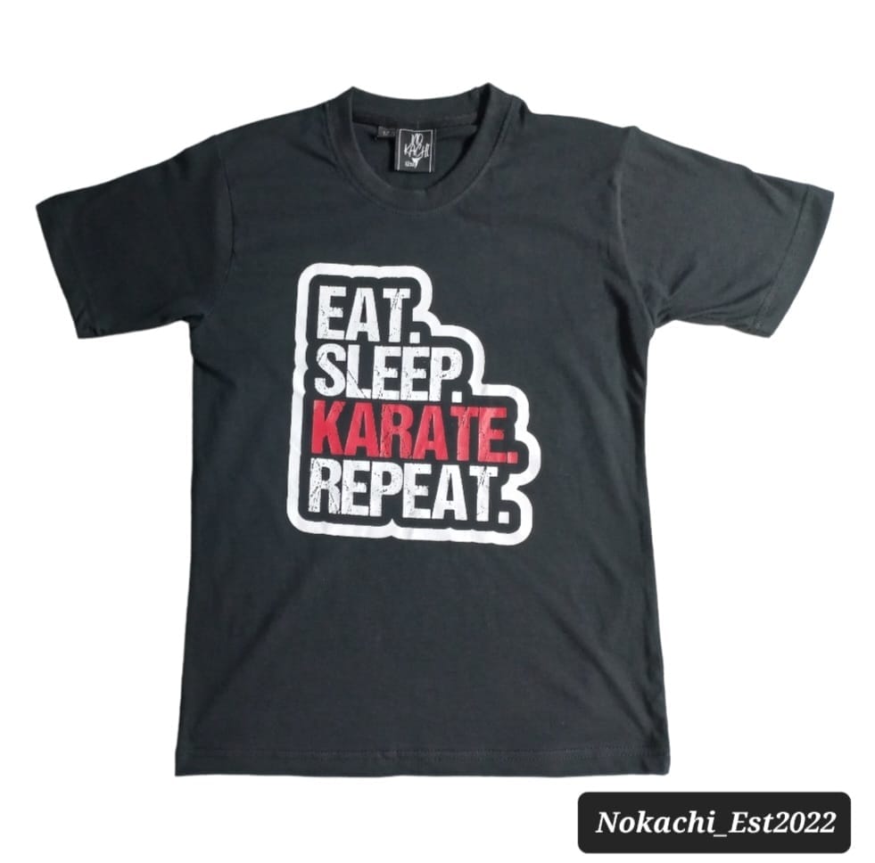 Eat, Sleep, Karate, Repeat T-Shirt