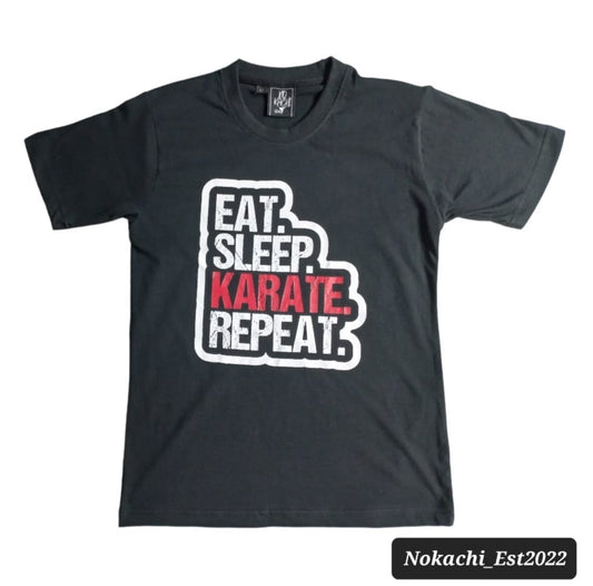 Eat, Sleep, Karate, Repeat T-Shirt