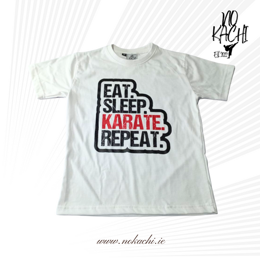 Essen, Schlafen, Karate, Wiederholen T-Shirt